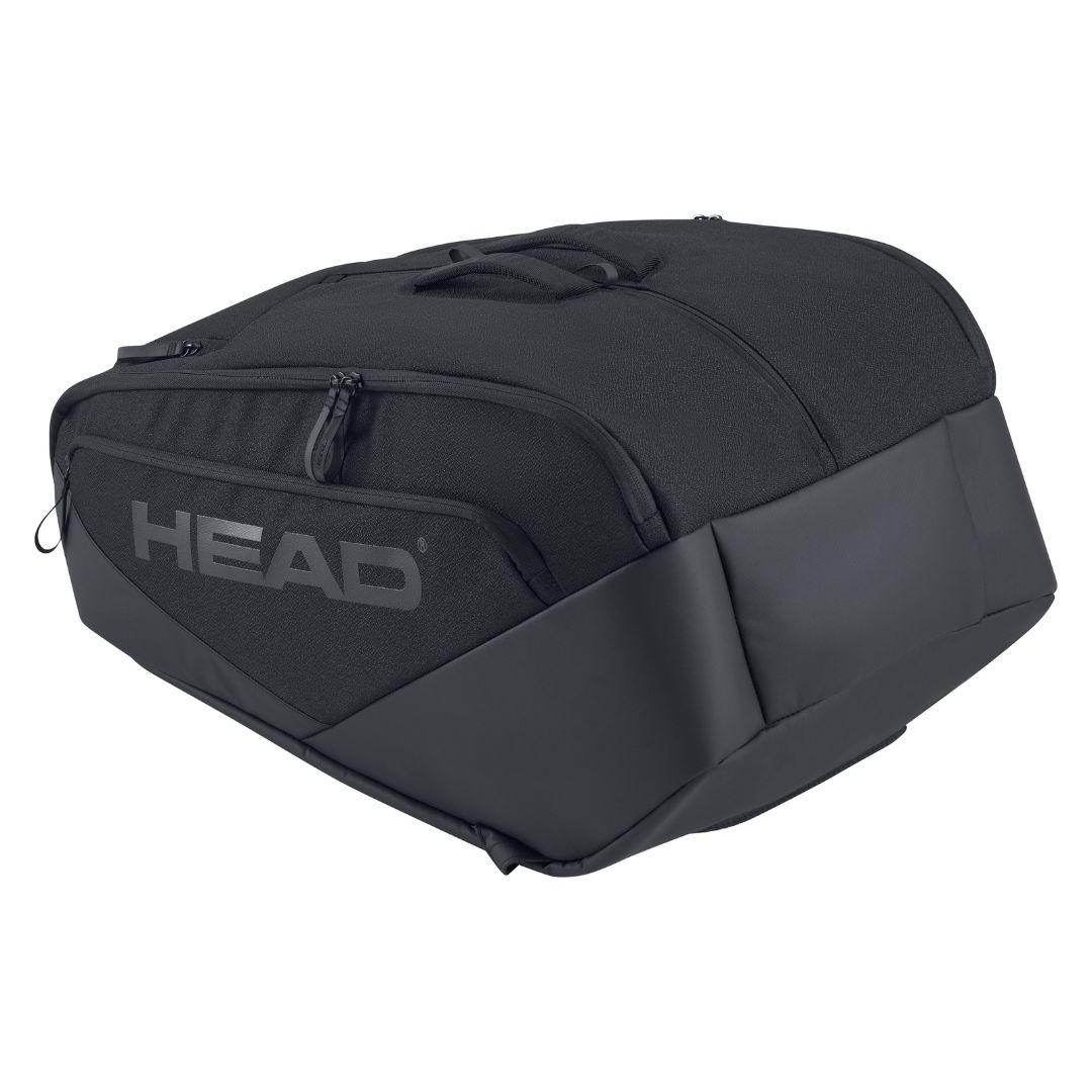 Svart Head Pro X Padel Bag L med Head-logotyp