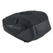 Svart Head Pro X Padel Bag L med Head-logotyp