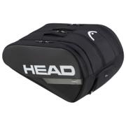 Svartvit Head Tour Padel Bag L sedd från sidan